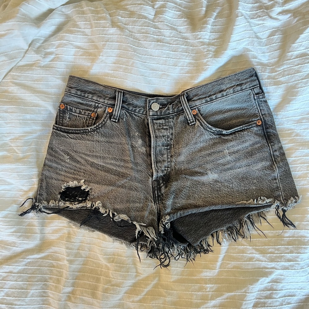 Levis Cutoff Denim Shorts